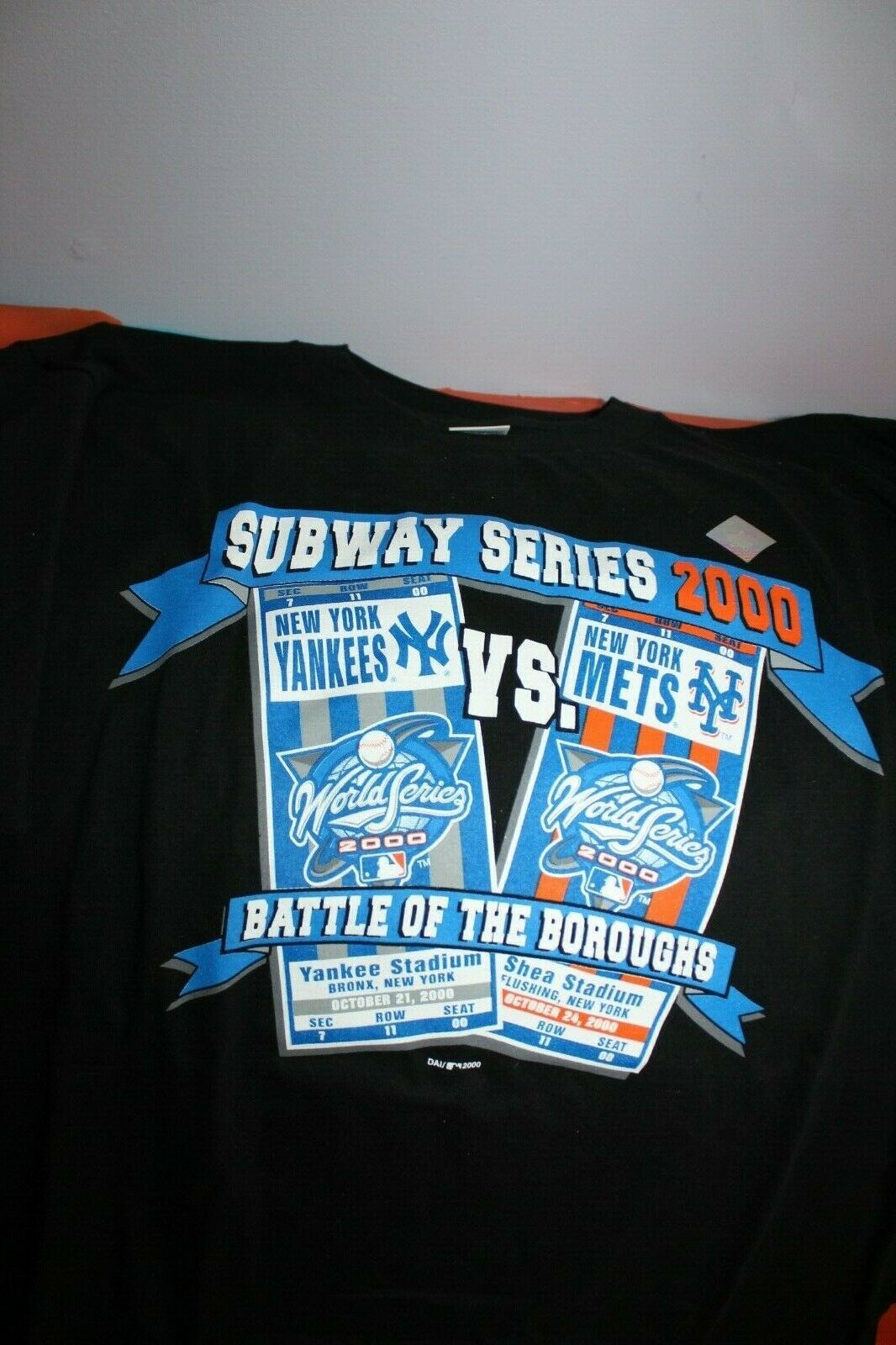 subway series 2000 t shirt