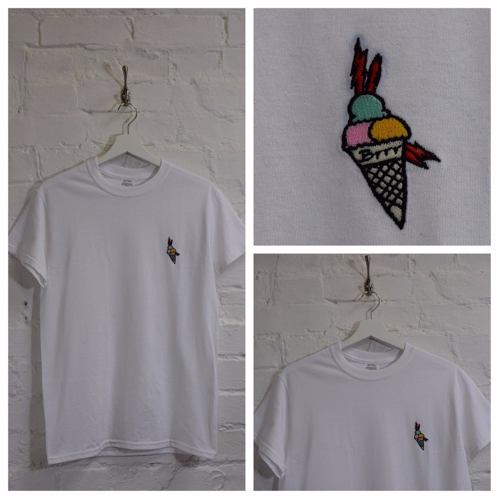 Image of Actual Fact Gucci Mane Hip Hop White Tee T-shirt