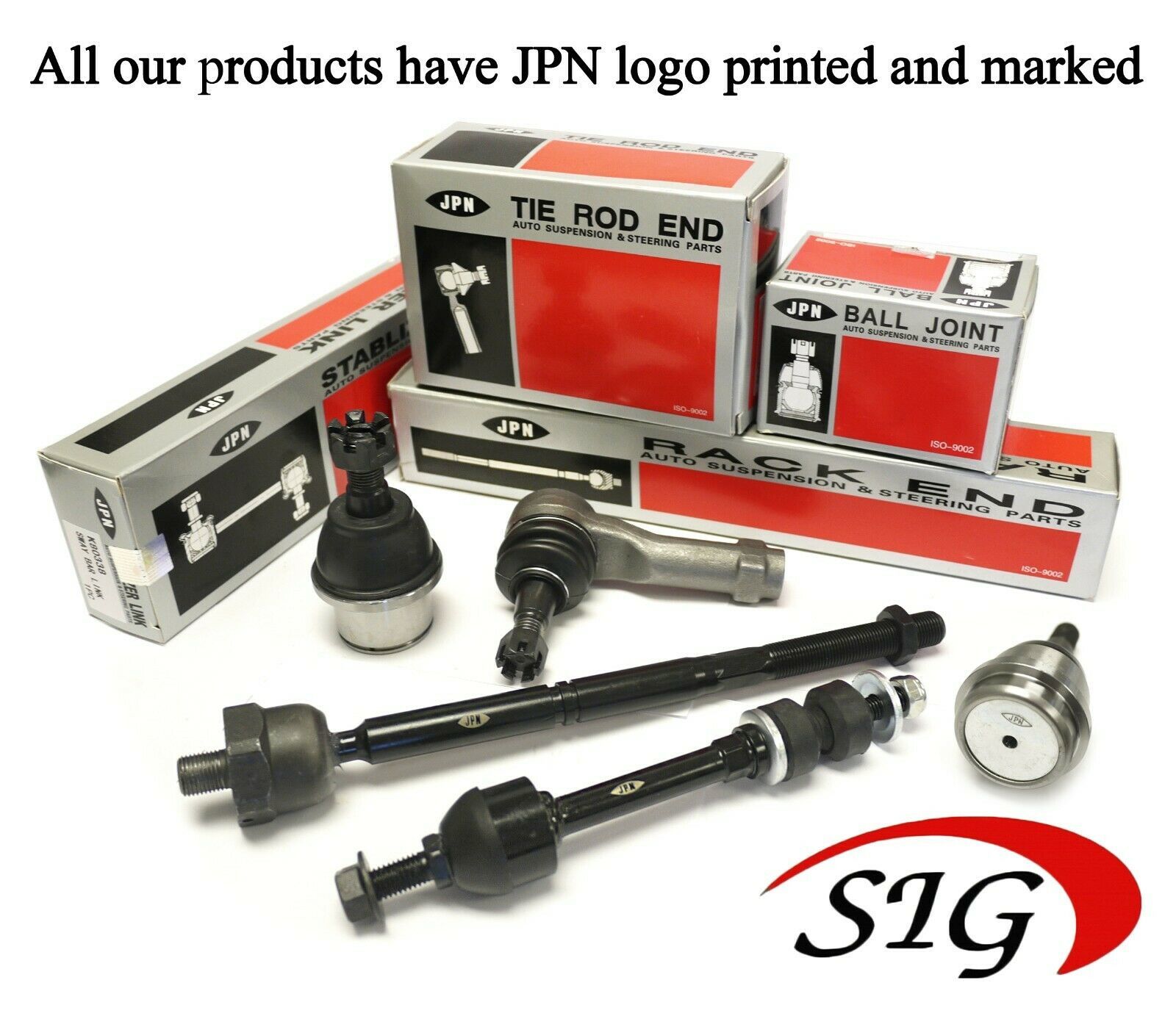 2Pc JPN New Front Sway Bar Suspension Stabilizer Link Kit for Jeep