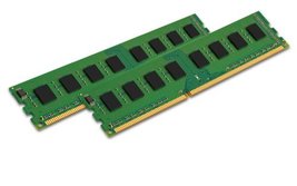 Kingston ValueRAM 8 GB Kit (2x4 GB Modules) 1333MHz DDR3 Non-ECC CL9 DIM... - $68.74