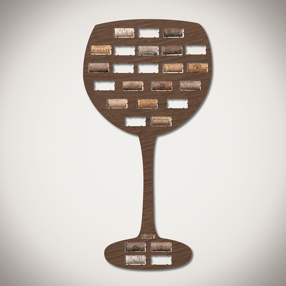Wine Glass Wine Cork Holder Plaques And Signs