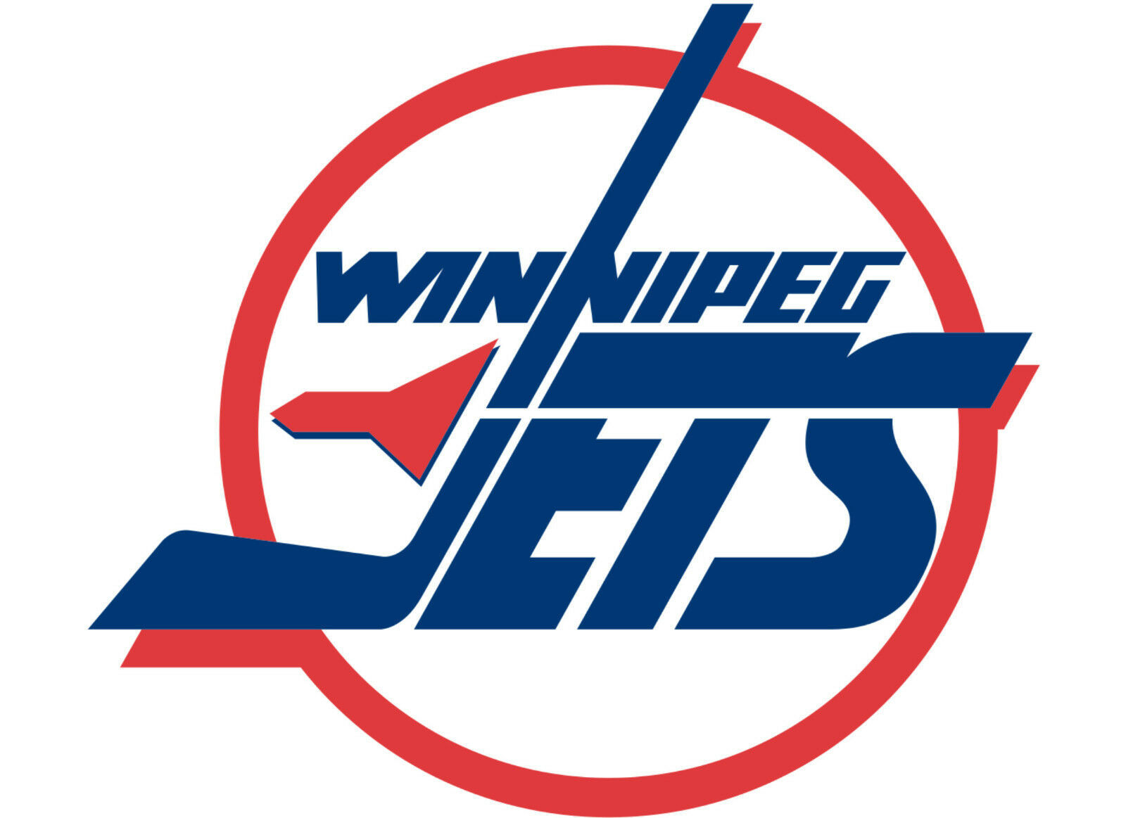 Winnipeg Jets #2 NHL Team Logo Color Printed Decal Sticker ...
