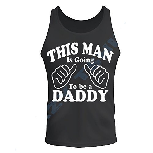 Daddy T-Shirt This Man Its Going To Be A Dad Fathers Day Gift Shirt Tank Top (Xl