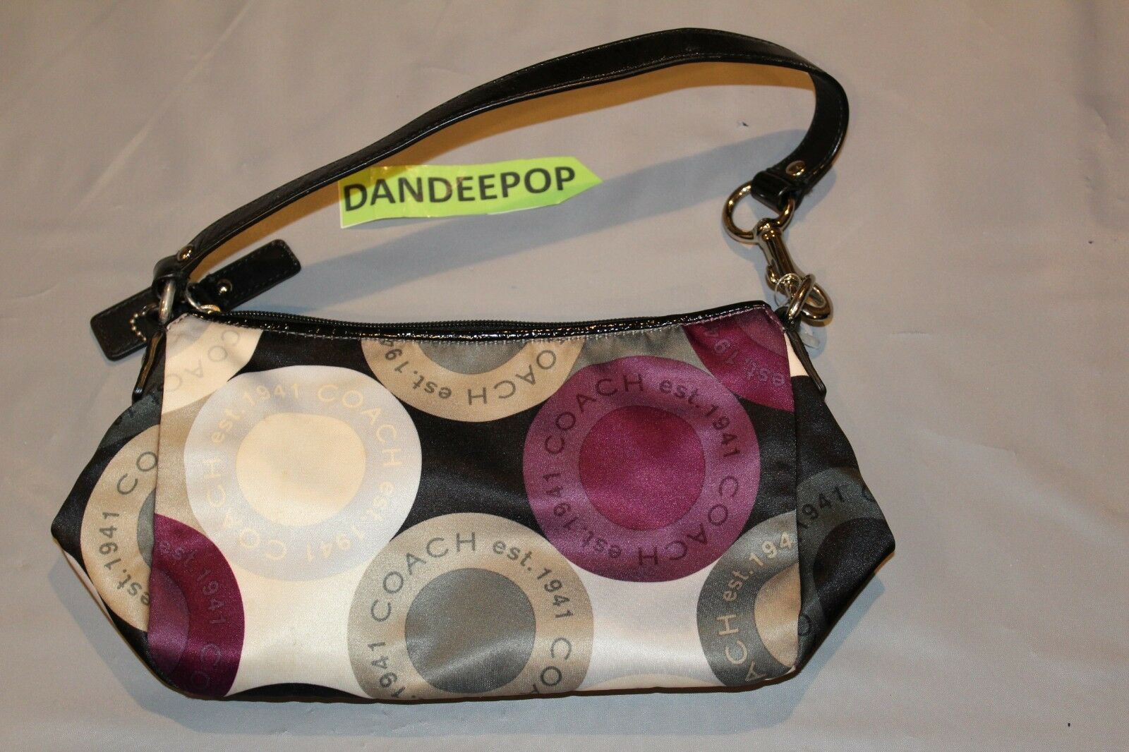 Coach Circle Pattern Small Handbag Women's Handbags & Bags