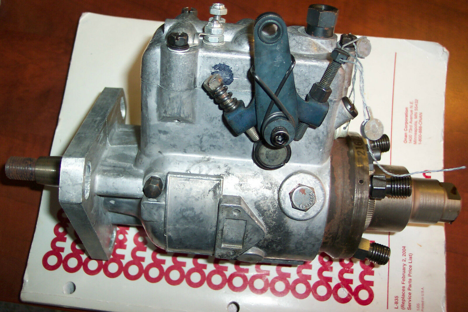 DB24526 4 cylinder STANADYNE INJECTION PUMP 1800 RPM ONAN 147046217