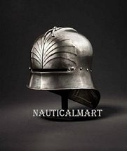 NauticalMart Medieval German Sallet- Gothic Close Helmet Halloween Costume