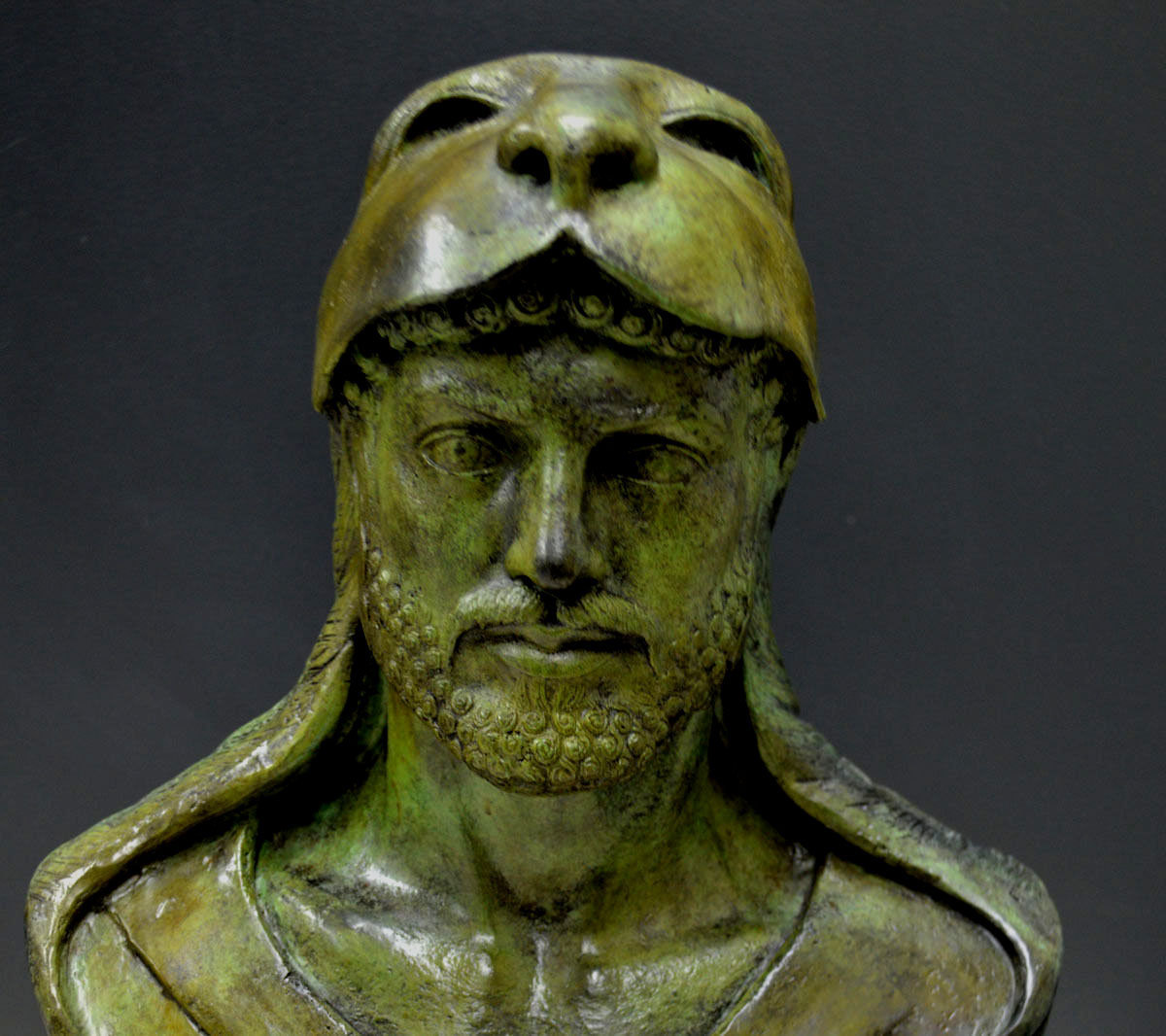 Hercules Heracles demigod ancient Greek hero great sculpture bust