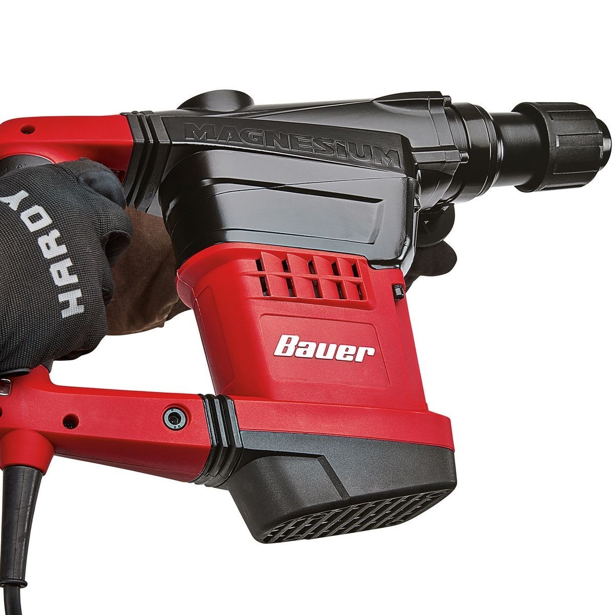 BAUER 11 Amp 1-9/16 In. SDS Max-Type Pro Variable Speed Rotary Hammer ...