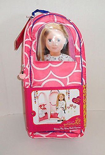 Our Generation Doll Carrier Pink Hearts For 18 Dolls -battat - Modern