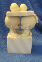 Enesco Precious Moments Our First Christmas Together Music Box We Wish Y... - $33.65