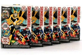 6 Boxes Added Extras Transformers Robots In Disguise 20 Ct Adhesive Bandages