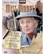 Agatha Christie: Miss Marple: Body In Th Library + 2 Others - 3 X DVD ( Ex Cond. - $26.80