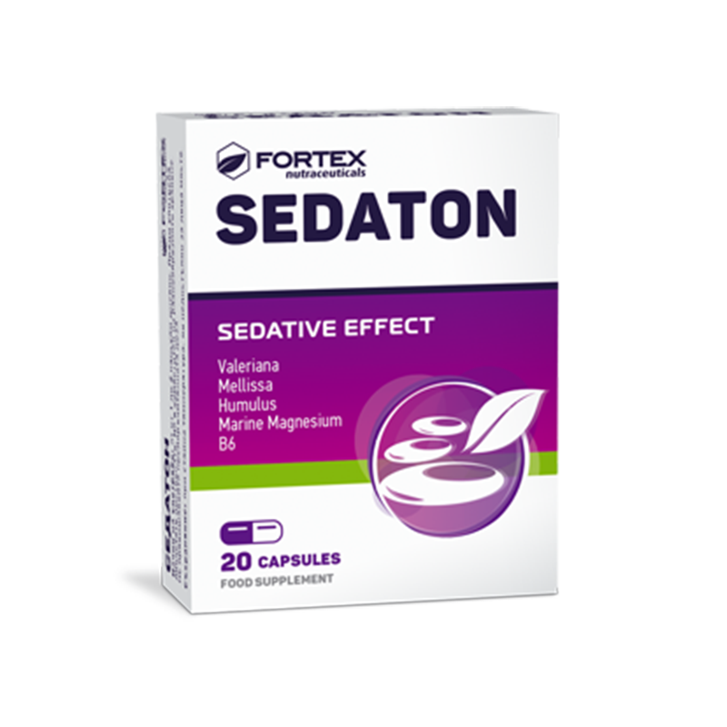 SEDATON X 20 Caps. Nervous Tension, Anxiety, Irritability Products With ...