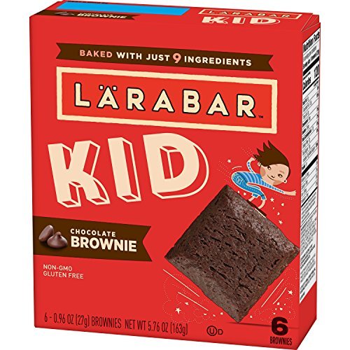 Larabar Kid, Chocolate Brownie Bars, 60.96 oz. Bars 8 Boxes, Gluten