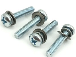 NEW Screws for Base Stand Legs on Philips or Funai TV Model 50PFL5604F7 - $6.58