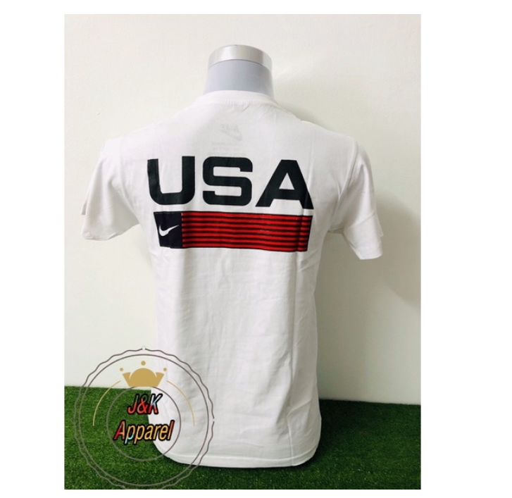 [New] USA Shirt Pure Cotton White Color Good Quality Express Shipping