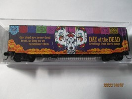 Micro-Trains # 03800600 Micro-Mouse Day of The Dead 50' Standard Box Car N-Scale image 1