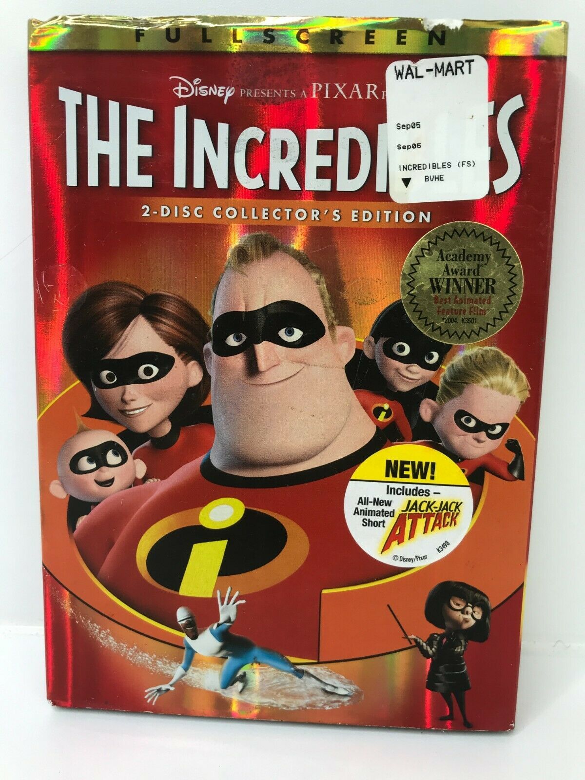 The Incredibles (Full Screen Two-Disc Collector's Edition) - DVDs & Blu ...