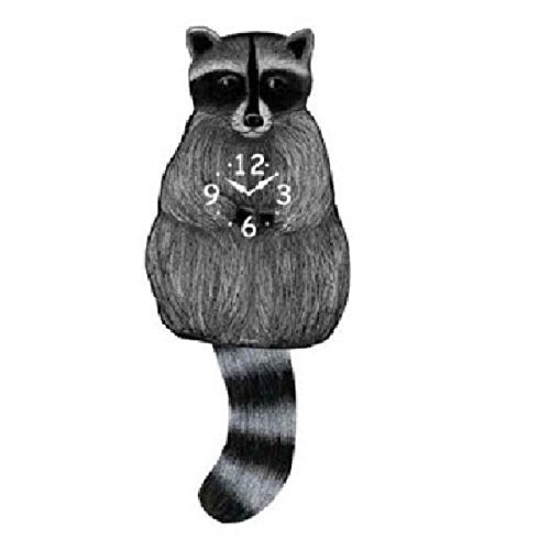 Primary image for Raccoon Pendulum Wall Clock
