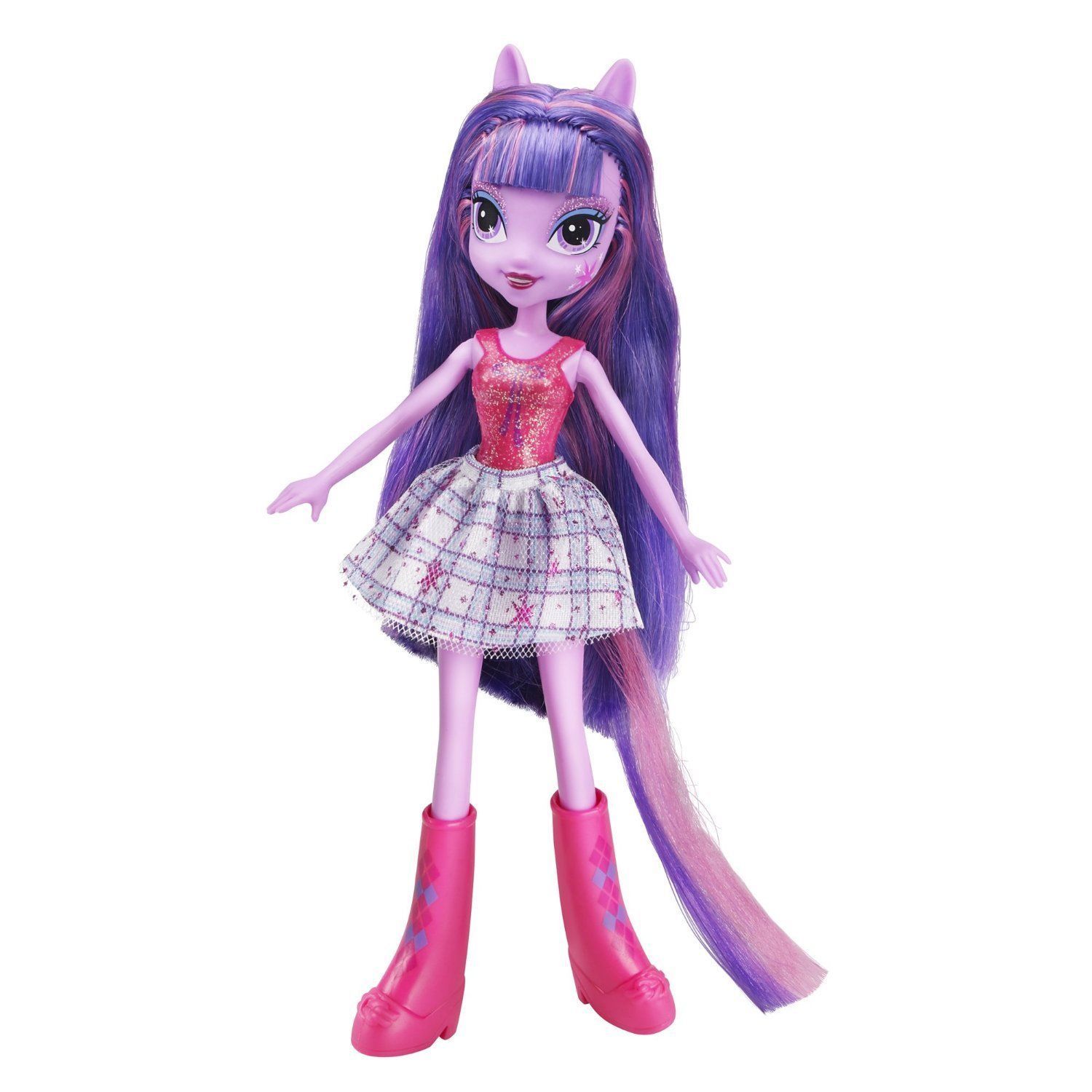 purple hair doll