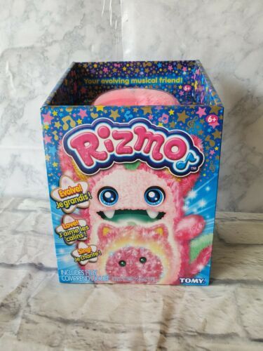 Rizmo Evolving Musical Friend Interactive Plush Toy with Fun Games Berry