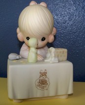 Precious Moments C0110 My Happiness 1990 Charter Member, In Box  - $9.80