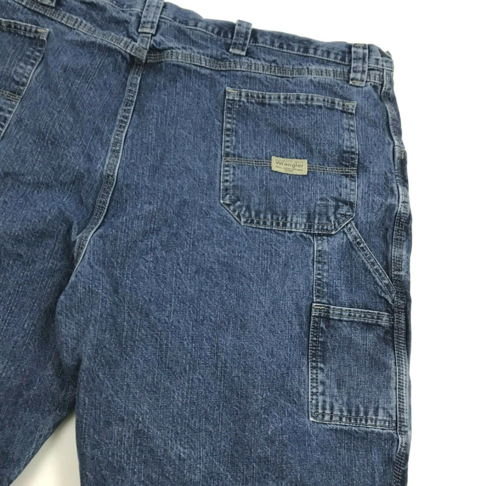 Wrangler Men's Carpenter Shorts Size 46 Waist Loose Baggy Fit Jean ...