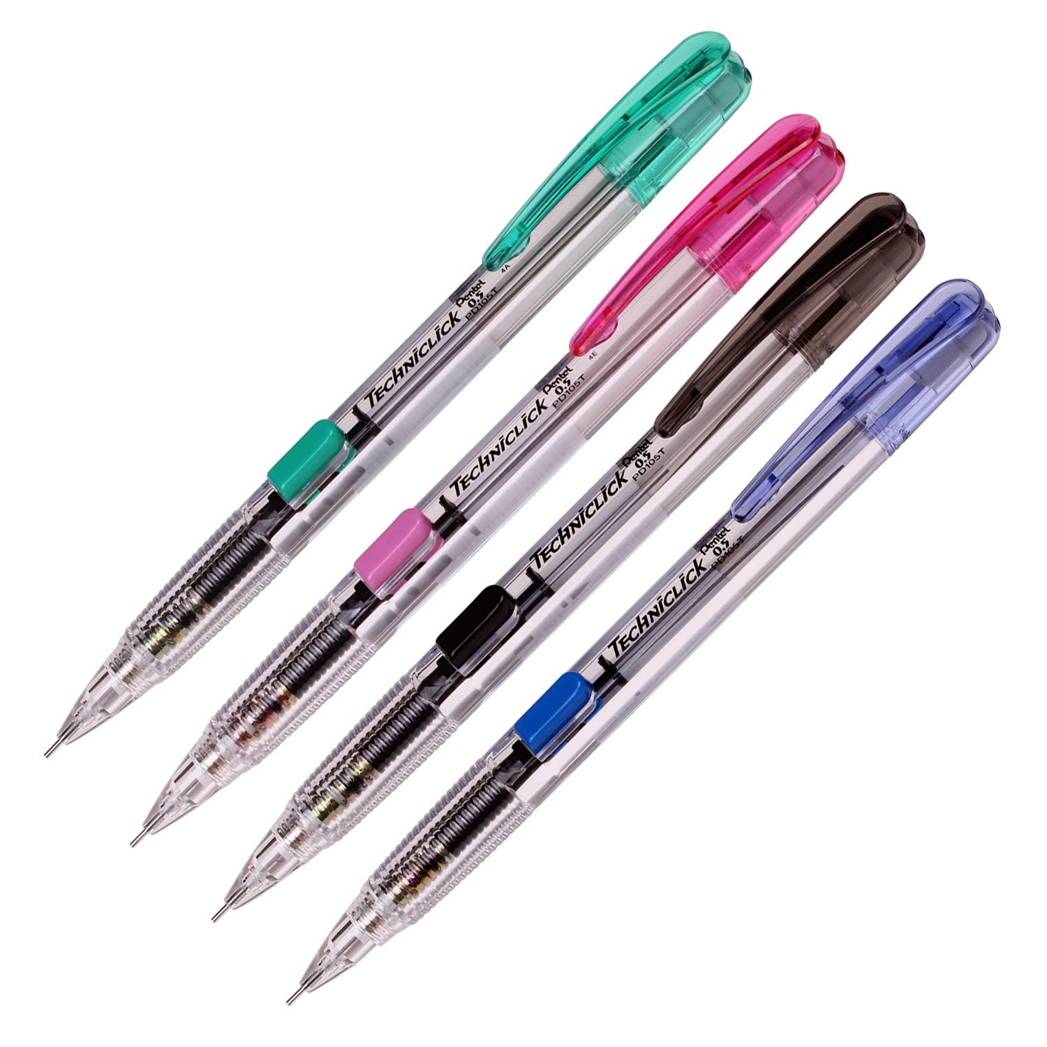 New Pentel Mechanical Pencil Orenz Metal Gripy 0.2mm 4 Color F//S Japan
