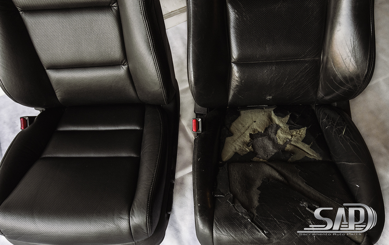 0506 Acura TL Right & Left Front Seat Replacement Covers Leather OEM Quality Seats