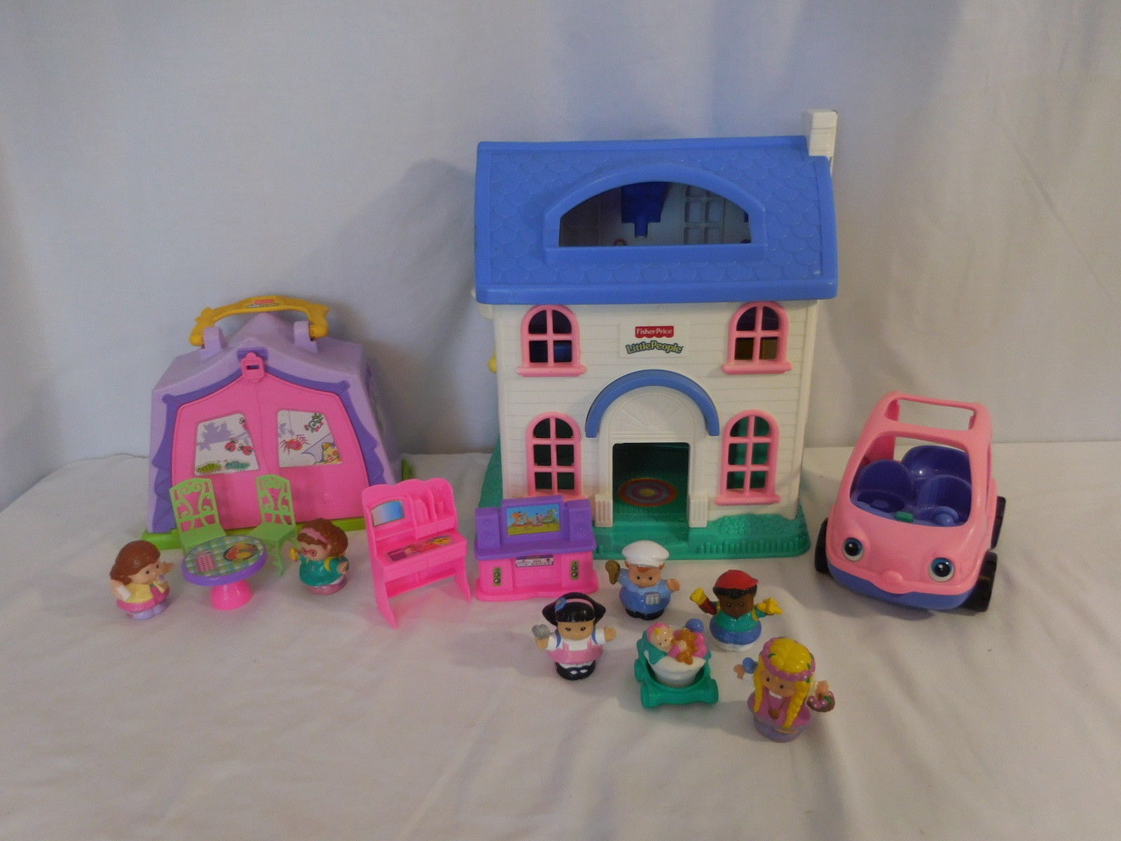 little people house pink