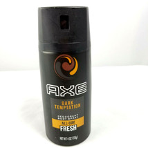 Axe Dark Temptation Men's Deodorant Body Spray All Day Fresh 4 oz - $6.79