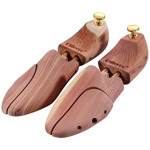 Ollieroo Men�s Shoe Trees Twin Tube Adjustable Red Cedar Ollieroo Men�s Shoe Trees Twin Tube Adjustable Red Cedar