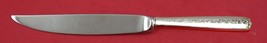 Rambler Rose By Towle Sterling Silver Steak Knife Not Serrated Custom 8&quot; - $78.21
