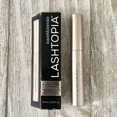 bareMinerals Lashtopia Mega Volume Mascara Ultimate Black 0.4oz Full Size - $15.79