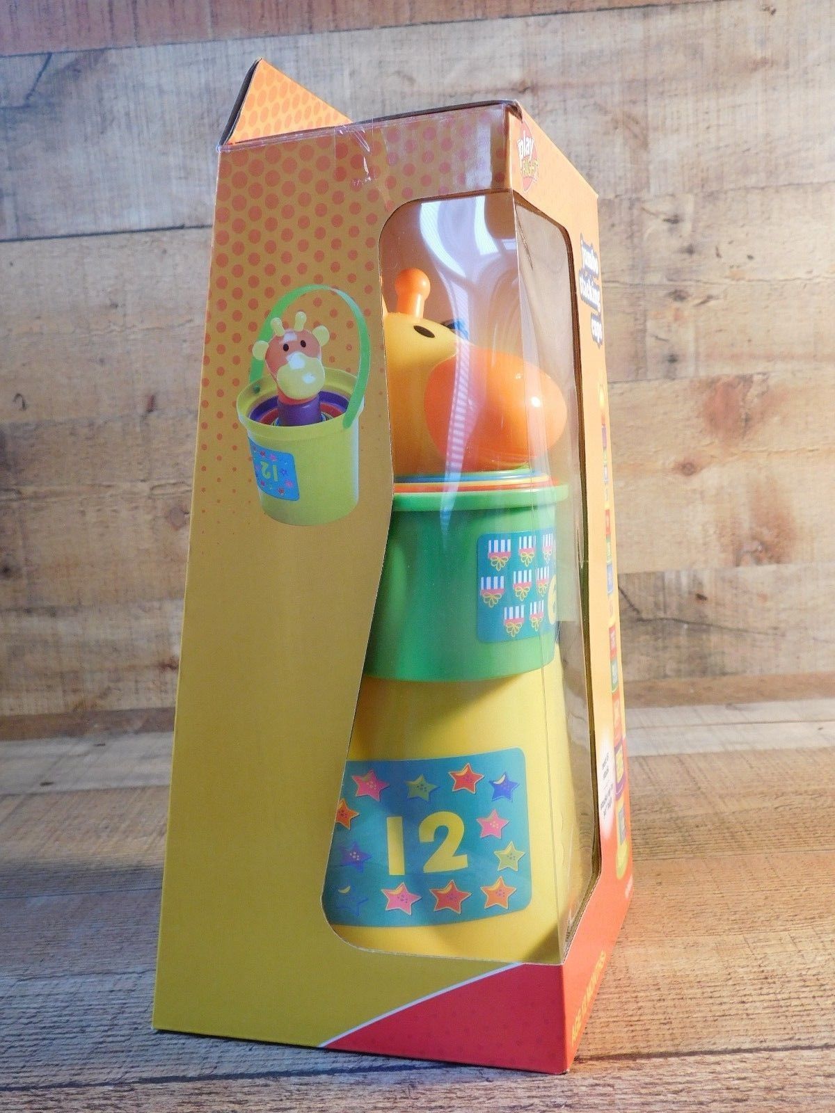 Jumbo STACKING CUPS Giraffe 30'' High Play Right NEW Developmental