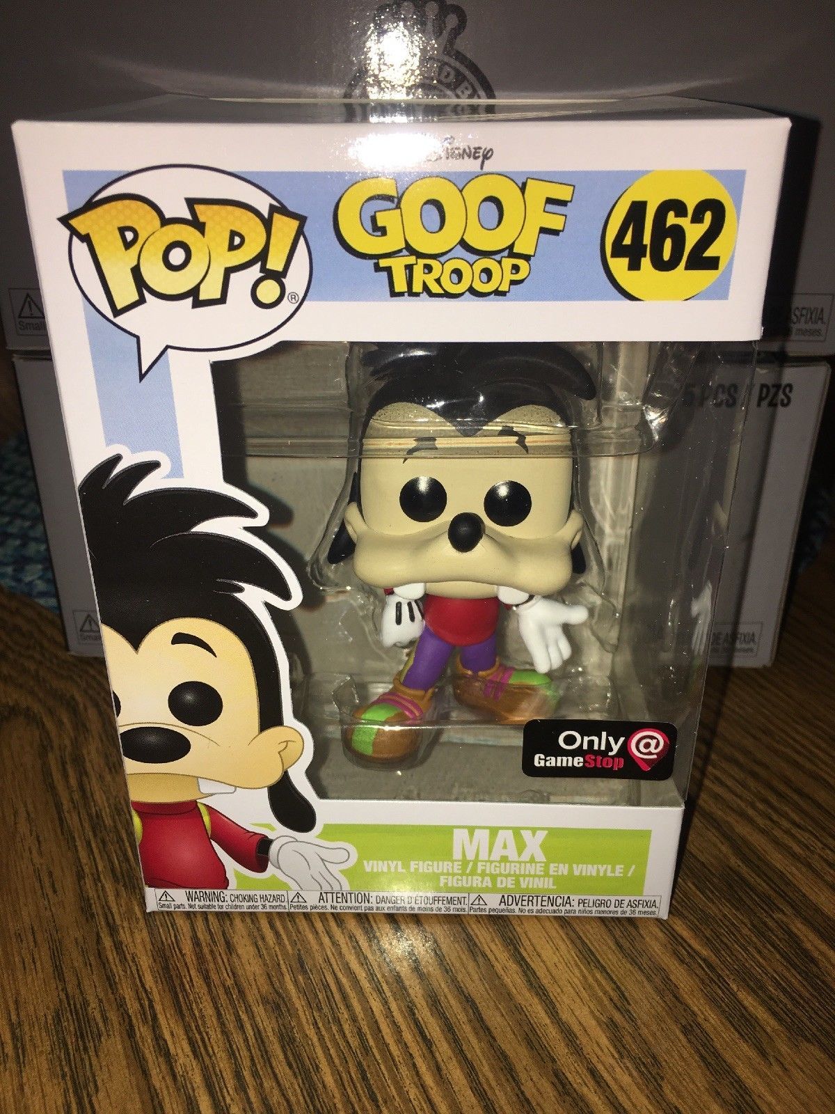 Max Goof Troop Funko Pop Gamestop Exclusive New In Box Funko