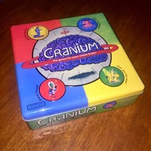 Cranium Board Game by Hasbro, Tin Case Limited Edition Metal Box, 2002 Complete! - $14.69