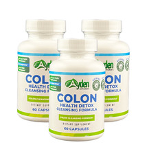 Colon Psyllium Detox Cleanse Helps Metabolism Immune System Eliminate To... - $68.85