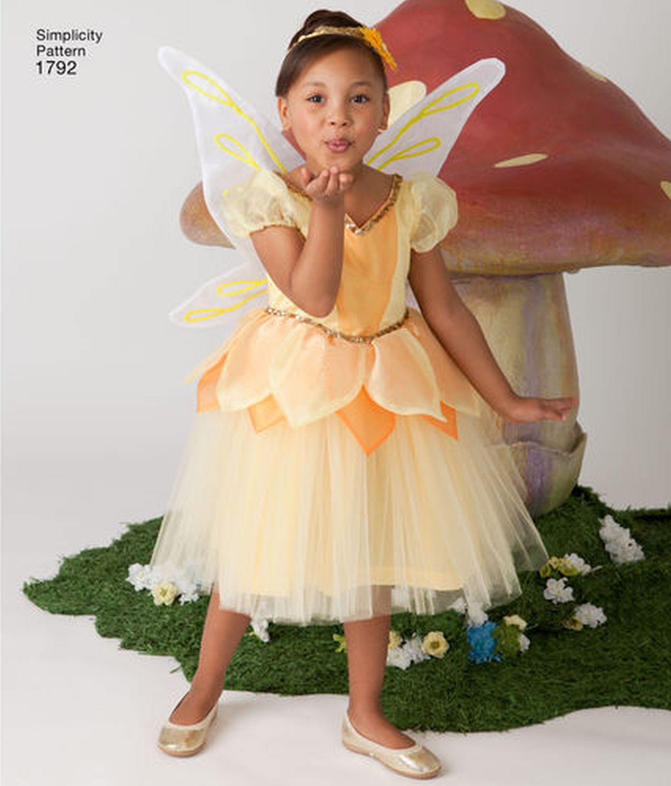 Toddler Disney Fairies Pixie Tinker Bell Fawn Rosetta Sew Costume