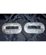 Silver plated saddle flank plate set NEW - $8.99