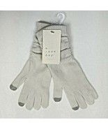 Women&#39;s Extended Knit Glove - A New Day™ One Size Sour Cream Color - $9.50