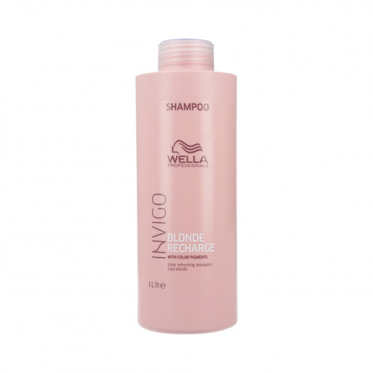Wella INVIGO Recharge Color Refreshing Shampoo for Cool Blondes 33.8oz
