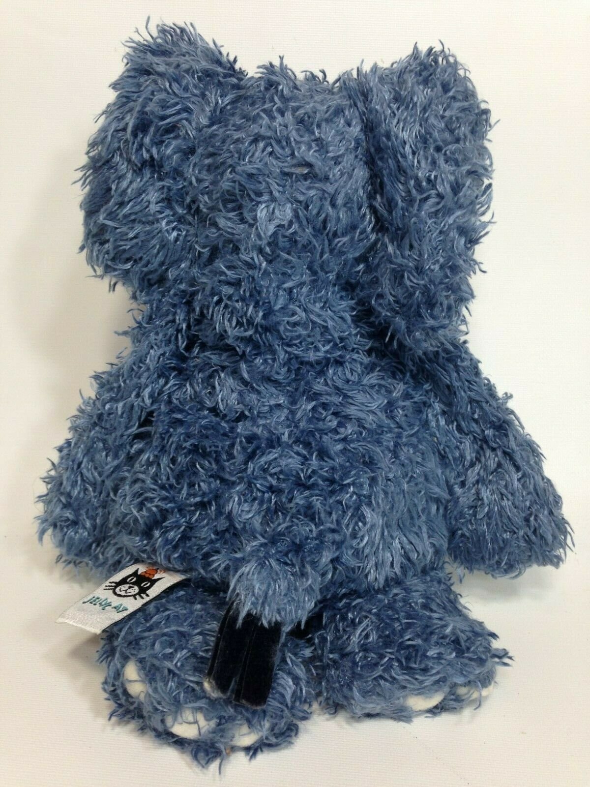 Jellycat Elephant Junglie Bunglie Plush Blue Stuffed Animal Toy Shaggy ...