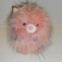 Justice Cuddle Me Faux Fur Plush Stuffed Animal Long Haired CAT New Aurora - $19.75