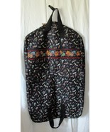 Vera Bradley Retired Rare Black Lures Garment Bag - $85.99