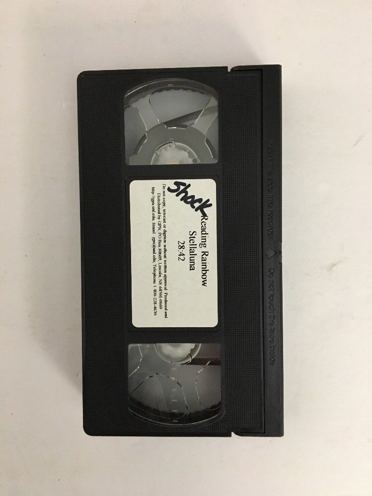 READING RAINBOW Stellaluna fruit bat VHS-TESTED-RARE VINTAGE ...