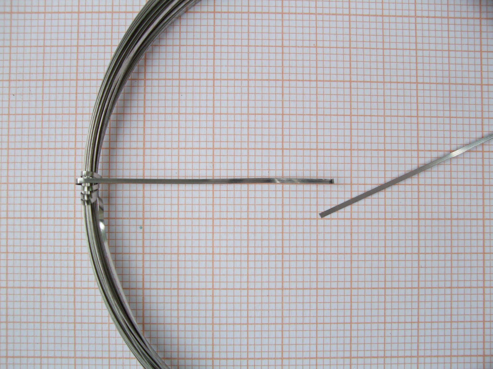 14.3Ω//m 4.36Ω//ft Flat Kanthal A Resistance Wire 5m 0.7x0.15mm Ribbon 27 AWG