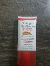 Neutrogena SkinClearing Complexion Perfector, 30 Light to Medium, Exp 01/2020 - $9.85