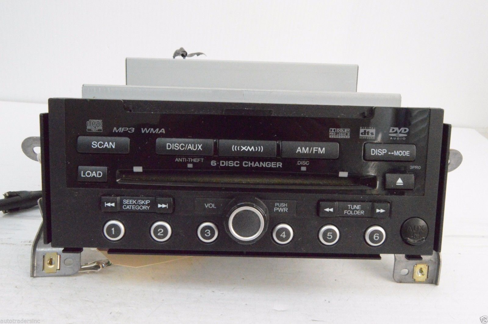 2008 2009 Acura RDX RADIO 6Disc CD MP3 DVD Player 39101STKA121M1