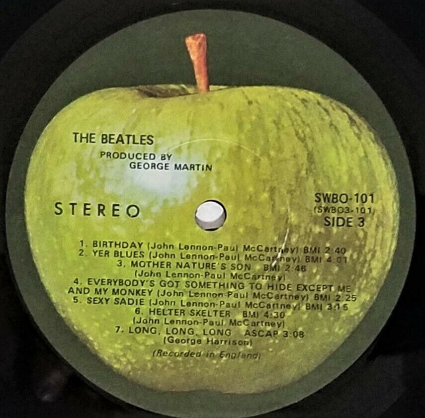 BEATLES★White Album UK Apple Stereo オリジナ